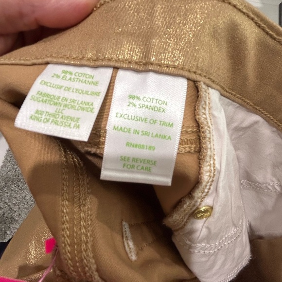 Lilly Pulitzer Eagen High-Rise Skinny Jean. Size 6.  Never worn. - Picture 7 of 8